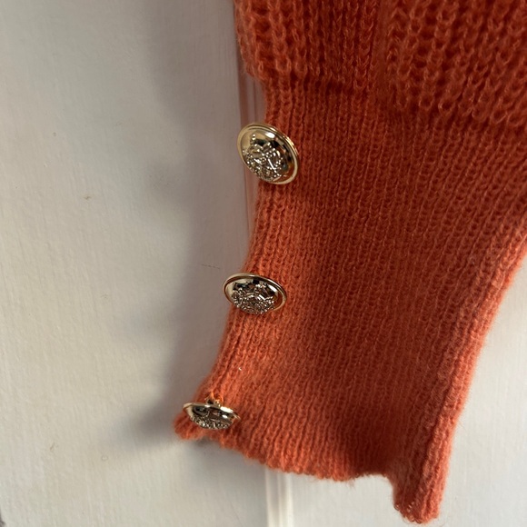 NWT!! Cozy Orange Turtleneck Sweater - Size XL - Picture 4 of 4